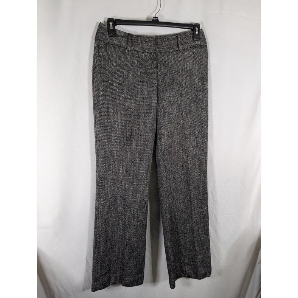 Ann Taylor Loft Womens Gray Dress Pants Size 6 Polyester/Rayon Blend